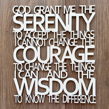 Load image into Gallery viewer, Serenity Prayer…Medium
