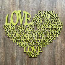 Load image into Gallery viewer, &quot;Love is...&quot; Large Laser Cut Sign
