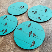 Load image into Gallery viewer, Coasters - Birds on Wire
