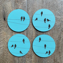 Load image into Gallery viewer, Coasters - Birds on Wire
