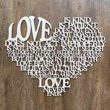 Load image into Gallery viewer, &quot;Love is...&quot; Large Laser Cut Sign
