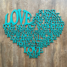 Load image into Gallery viewer, &quot;Love is...&quot; Large Laser Cut Sign
