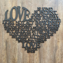 Load image into Gallery viewer, &quot;Love is...&quot; Large Laser Cut Sign
