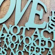 Load image into Gallery viewer, &quot;Love is...&quot; Large Laser Cut Sign
